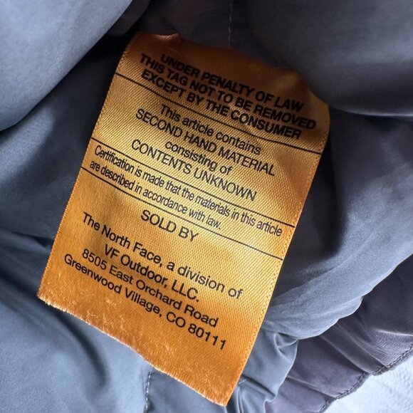 The North Face Arctic Down Parka size XS Women's Full Zip with Hood Smoked Pearl - Picture 8 of 14